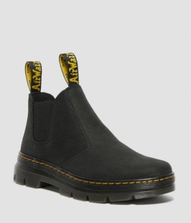 Dr. Martens Hardie II Chelsea Boot Black Pit Quarter