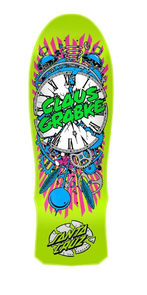 Santa Cruz Exploding Clock Reissue 10.04"