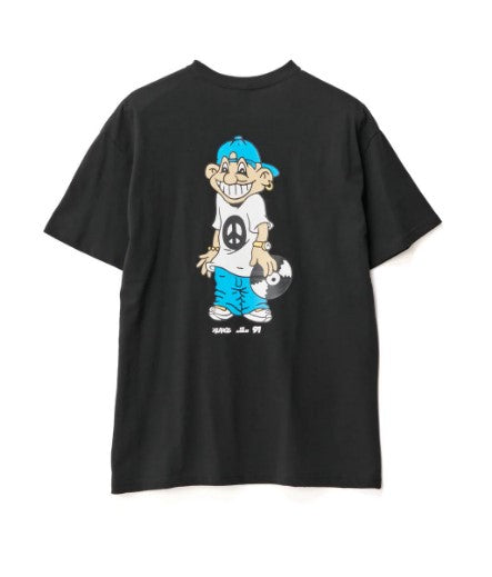 XLARGE Peace Man SS Tee Black