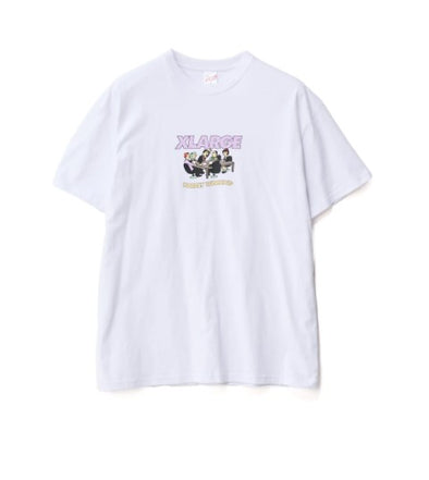 XLARGE Hardly Working SS Tee White