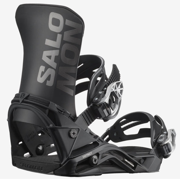 Salomon District Bindings Black 2025