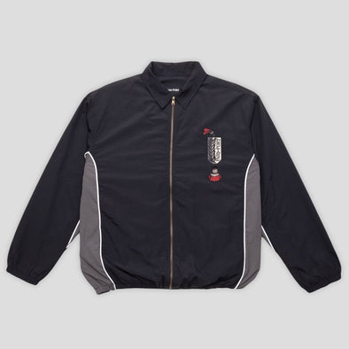 PASS~PORT Tassle RPET Delivery Jacket Black/Grey