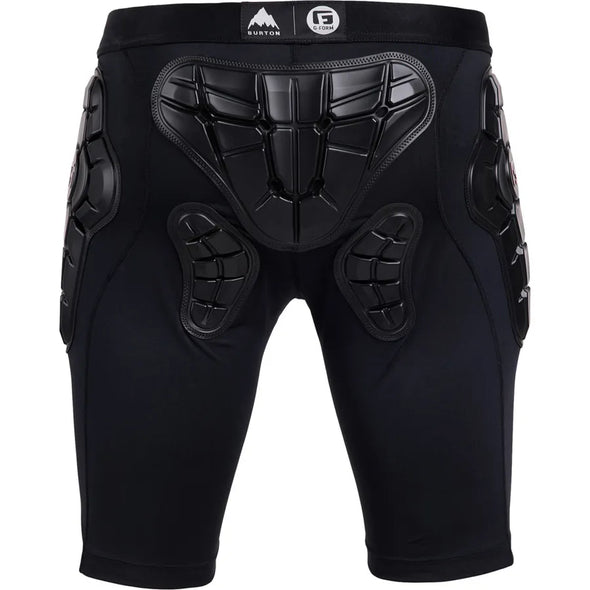 Burton Mens Total Impact Shorts True Black 2025