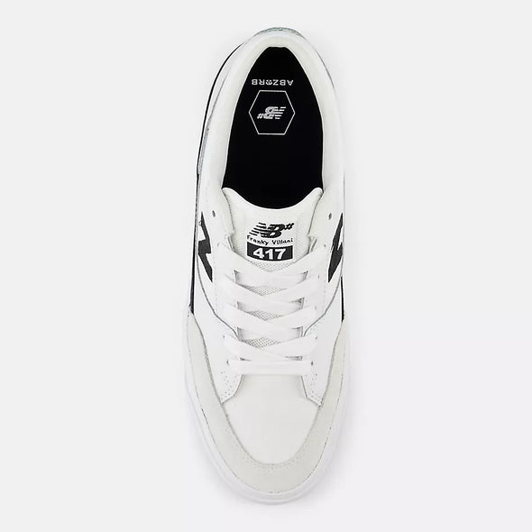 New Balance Numeric 417 Low Skate Shoe White/Black