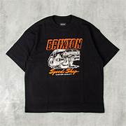 Brixton Smoky Heavy Weight Relaxed Tee - Black Classic Wash