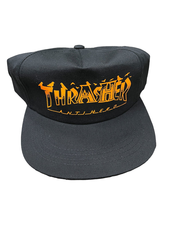 Thrasher Pigeon Mag Snapback Black