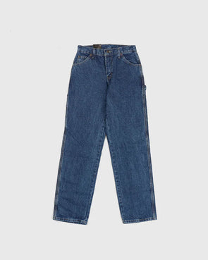 Dickies Relaxed Fit Carpenter Jeans Stone Washed Indigo